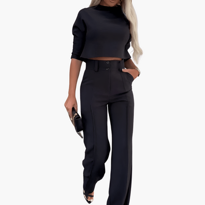 Ella | Elegant kort toppsett for kvinner