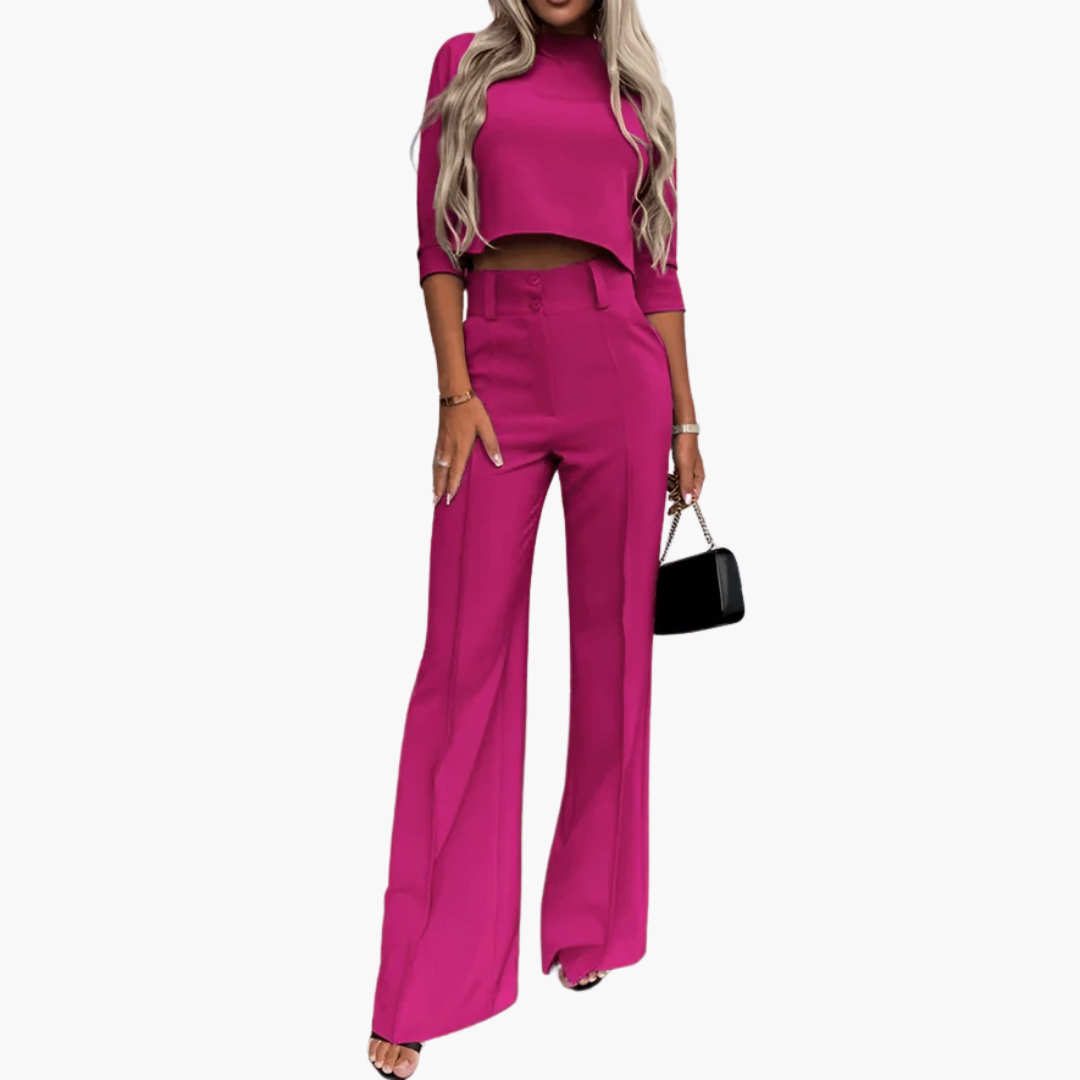 Ella | Elegant kort toppsett for kvinner