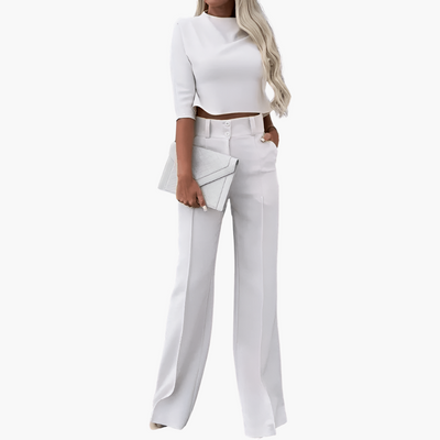 Ella | Elegant kort toppsett for kvinner