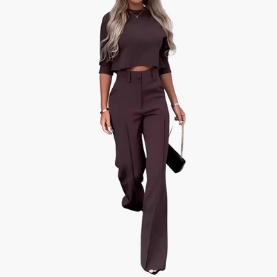 Ella | Elegant kort toppsett for kvinner