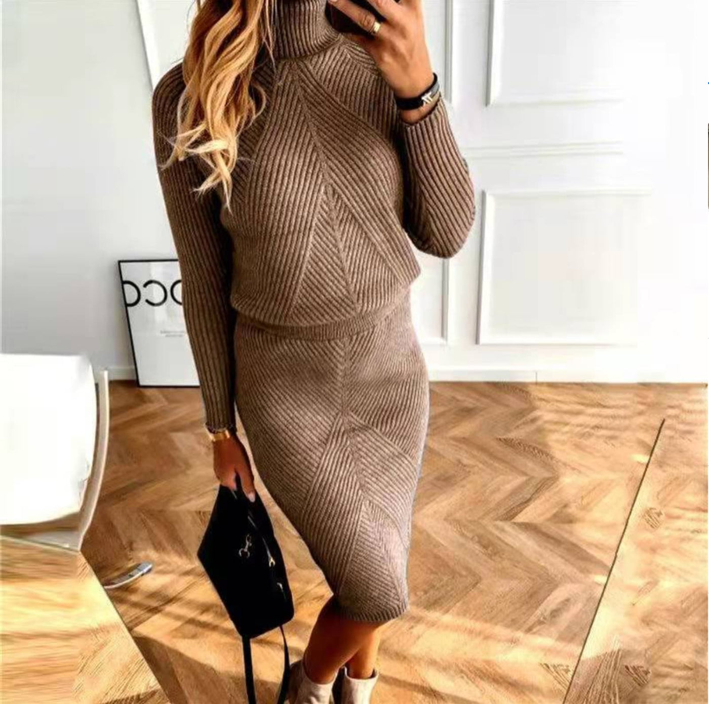 Magdalena | Komfortabel strikkekjole