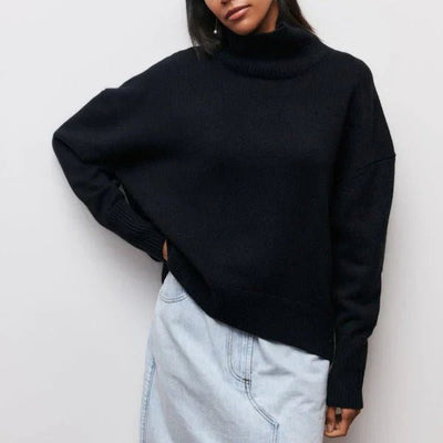 Anniken | Oversized høyhalset genser