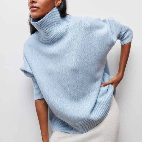 Anniken | Oversized høyhalset genser