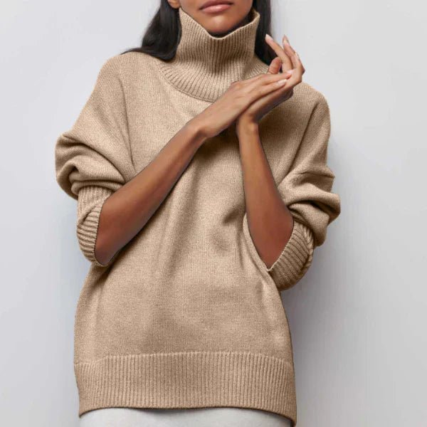 Anniken | Oversized høyhalset genser